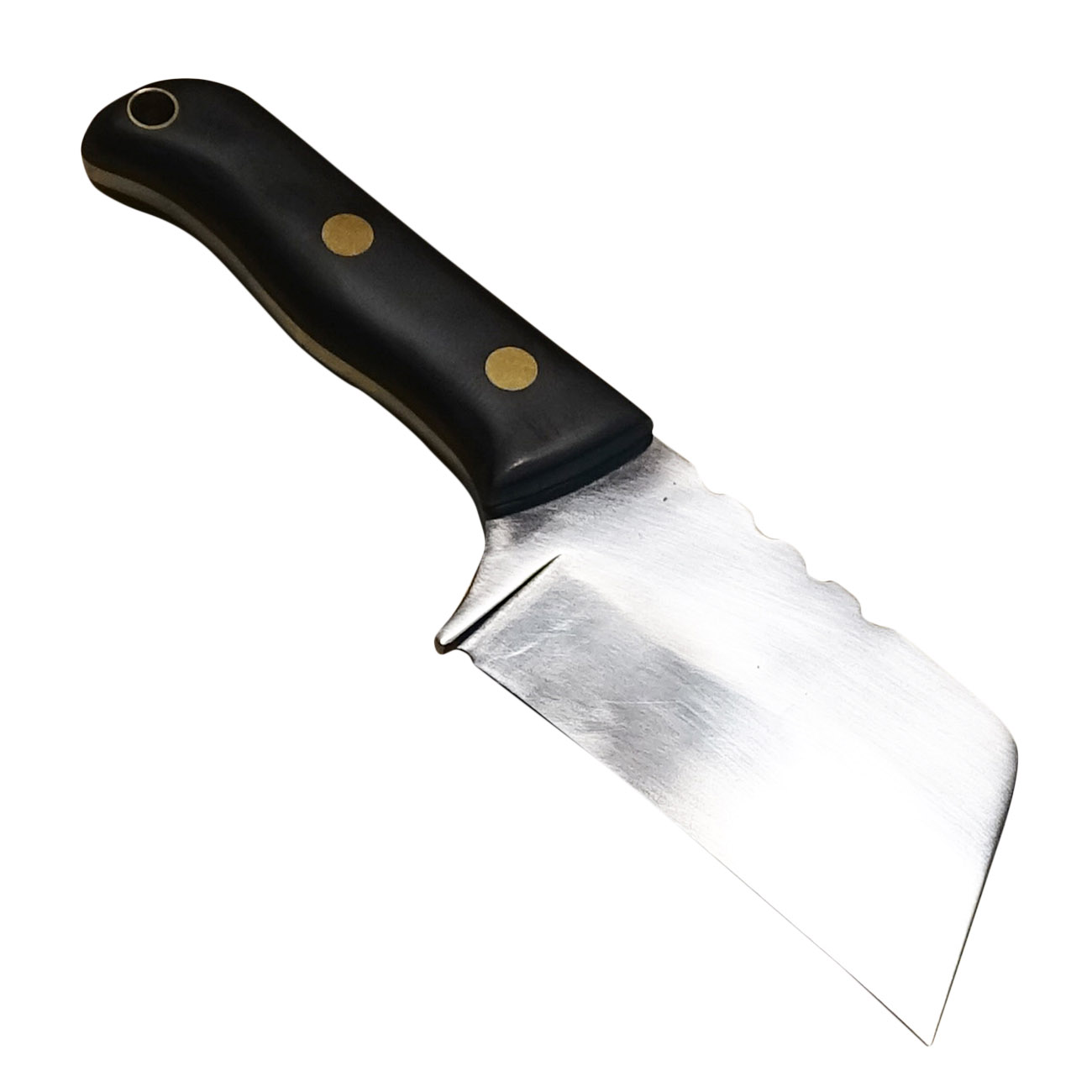 Mini Cleaver Knife Handmade one on stock Handmade Knives On stock Gentil Blacksmithing